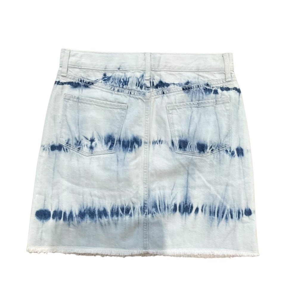 Old Navy Blue and White Mini Skirt